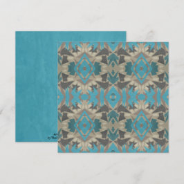 American Southwestern Patterned Art And Colors Karte