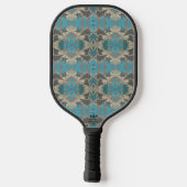 American Southwestern Patterned Art And Colors Pickleball Schläger (Rückseite)