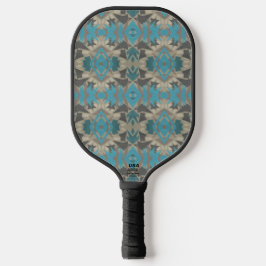 American Southwestern Patterned Art And Colors Pickleball Schläger