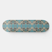 American Southwestern Patterned Art And Colors Skateboard (Horizontal)