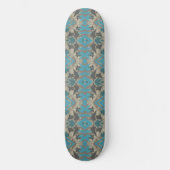 American Southwestern Patterned Art And Colors Skateboard (Vorderseite)