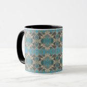 American Southwestern Patterned Art And Colors Tasse (Vorderseite Links)
