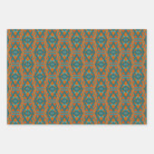 American Southwestern Style Pattern And Colors Art Geschenkpapier Set (Vorderseite)