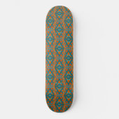 American Southwestern Style Pattern And Colors Art Skateboard (Vorderseite)