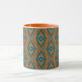 American Southwestern Style Pattern And Colors Art Tasse (Zentrum)