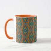 American Southwestern Style Pattern And Colors Art Tasse (Links)