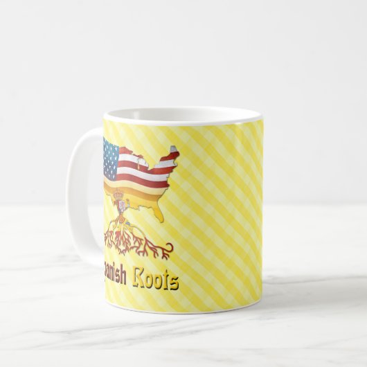 American Spanish Roots Cup Kaffeetasse (Vorderseite Links)