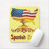 American Spanish Roots Mousemat Mousepad (Mit Mouse)