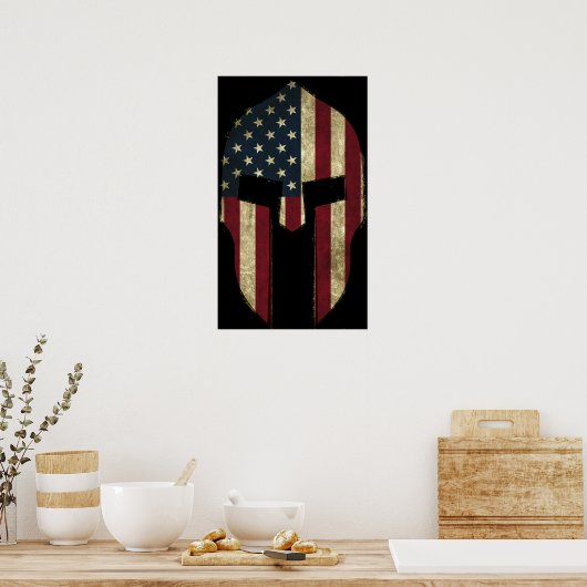 American Spartan Poster (Küche)