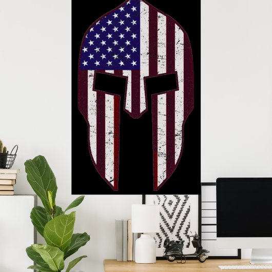American Spartan Poster (Heimbüro)