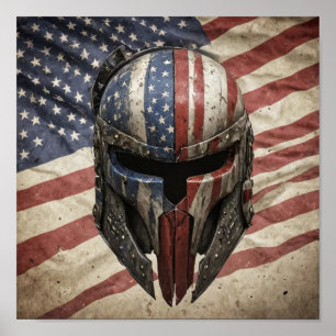 American Spartan Poster