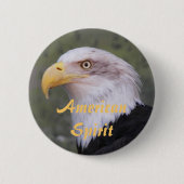 American Spirit Bald Eagle Head Button (Vorderseite)