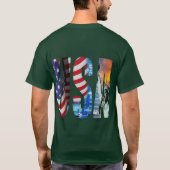 American Spirit Bold Typography Tee (Rückseite)
