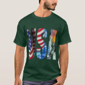 American Spirit Bold Typography Tee (Vorderseite)