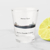 American Spirit-Glas Schnapsglas (Vorderseite)