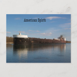 American Spirit Postkarte