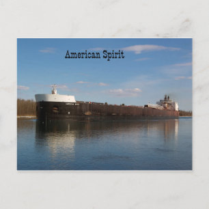 American Spirit Postkarte