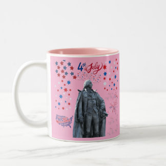 American Spirit Shine pink Zweifarbige Tasse