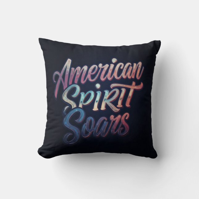 American Spirit Soars Kissen (Vorderseite)