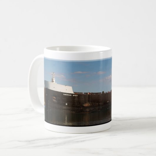 American Spirit Vollbild-Tasse Kaffeetasse (Vorderseite Links)