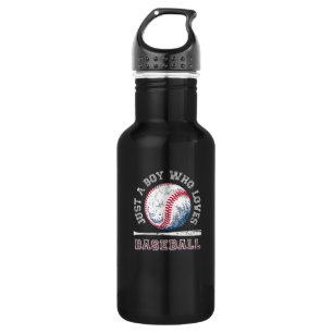 American Sport Fan Baseball Lover Boys Batter Edelstahlflasche