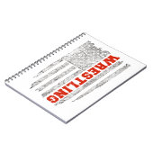 American Sport Wrestling Notizblock (Linke Seite)