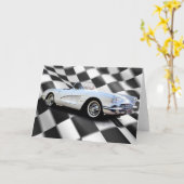 American Sports Car Karte (Gelbe Blume)