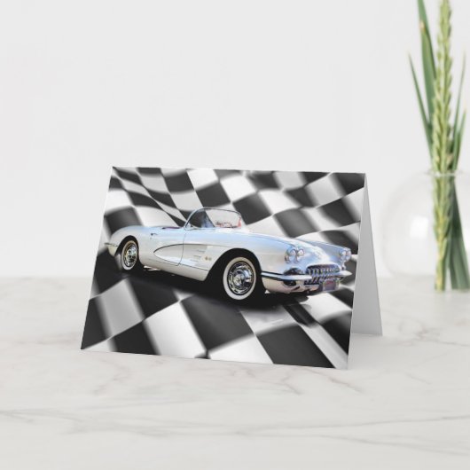 American Sports Car Karte (Vorderseite)