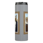 American Squirrel Gothic - lustiger Thermal Tumble Thermosbecher (Rückseite)