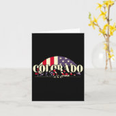 American Staat Colorado Karte (Gelbe Blume)