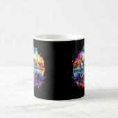 American Staat Map - Connecticut USA map Kaffeetasse (Mittel)