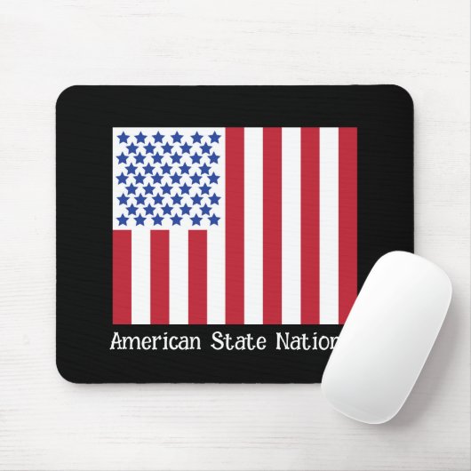 American Staat National with Peace Mousepad (Mit Mouse)