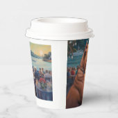 American Staffordshire Christmas Cruise: Pawsome Pappbecher (Rechts)