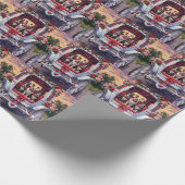 American Staffordshire Dog Valentine's Day Geschenkpapier (Ecke)