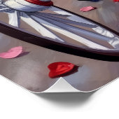 American Staffordshire Dog Valentine's Day Poster (Ecke)