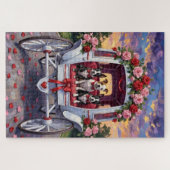 American Staffordshire Dog Valentine's Day Puzzle (Horizontal)