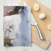 American Staffordshire Let It Snow Christmas Geschirrtuch (Viertel Falte)