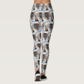 American Staffordshire Let It Snow Christmas Leggings (Rückseite)
