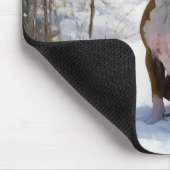 American Staffordshire Let It Snow Christmas Mousepad (Ecke)