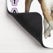 American Staffordshire Mama 4 Mousepad (Ecke)