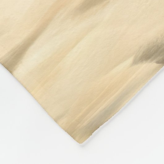 American Staffordshire on Beach, Sommergeschenk Fleecedecke (Ecke)