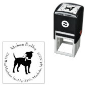 American Staffordshire Pit bull Permastempel (Beispiel)