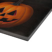 American Staffordshire Pumpkins Halloween Beängsti Schneidebrett (Ecke)