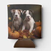 American Staffordshire Puppy Herbst Delight Dosenkühler (Rückseite)
