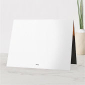 American Staffordshire Puppy Herbst Delight Karte (Rückseite)