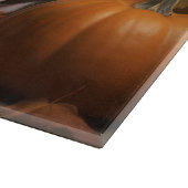 American Staffordshire Puppy Herbst Delight Schneidebrett (Ecke)