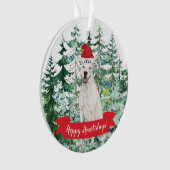 American Staffordshire schrecklich Hund Weihnachte Ornament (Vorderseite)