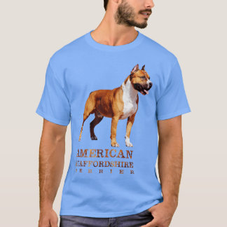 American Staffordshire Terrier Amstaff (26) T-Shirt