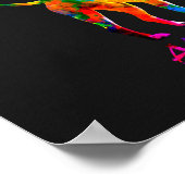 American Staffordshire Terrier - Amstaff Poster (Ecke)