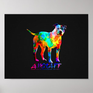 American Staffordshire Terrier - Amstaff Poster